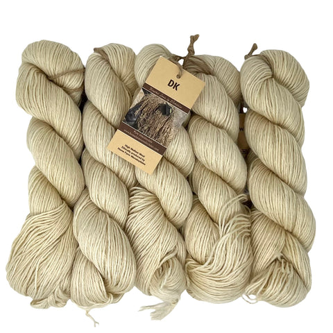 HALF PRICE Pure Wensleydale DK (8 Ply/Light Worsted) 500g (10.58 oz) Natural
