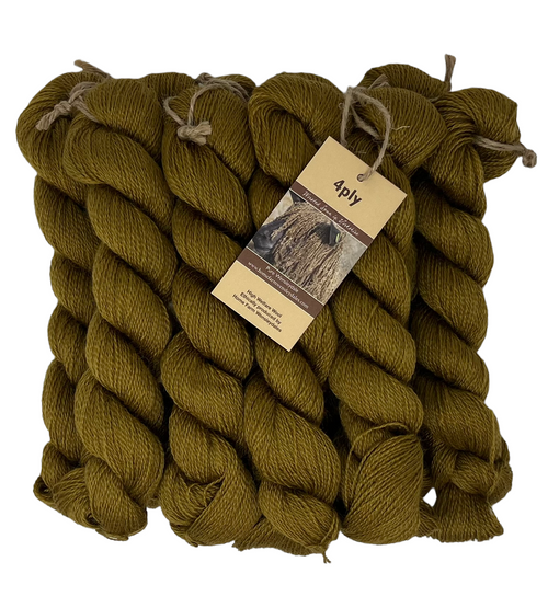 Pure Wensleydale (4ply/Fingering/Sports Weight) Camel 500g (1.1 lbs) Special Offer in Camel
