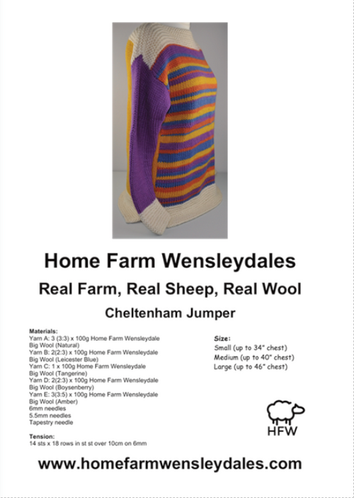Cheltenham Jumper - Pattern