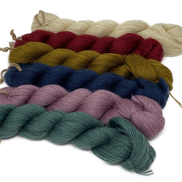 Pure Wensleydale (4ply/Fingering/Sports Weight) 50g (1.76 oz) Daymer
