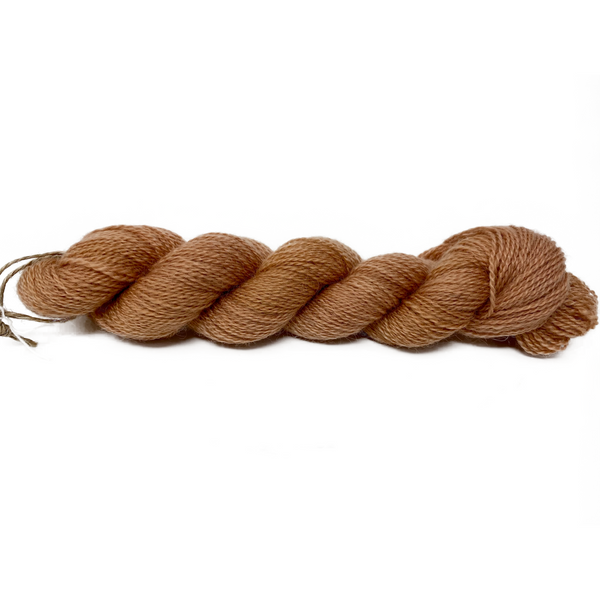 Home Farm collection - 4 Ply (Fingering/Sports Weight) 50g (1.76 oz): Rare Breed Wensleydale and Bluefaced Leicester Burnt Umber