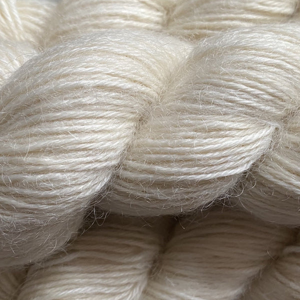 Wensleydale and Kid Mohair DK, 8 ply, light worsted wool