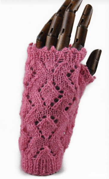Longwool Lacy Mitts
