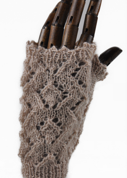 Longwool Lacy Mitts