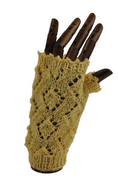Longwool Lacy Mitts